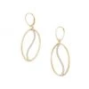 Natori Shangri-La Large 14K Gold & Diamonds Yin-Yang Earrings