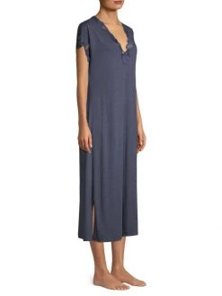 Natori Zen Floral Gown Blue -Hot Sale Natori Store unnamed file 147