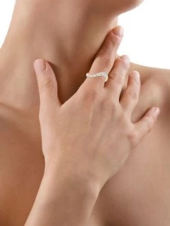 Natori Shangri-La: Brushstroke 14K Gold & Diamond Full Eternity Stacking Ring -Hot Sale Natori Store unnamed file 204