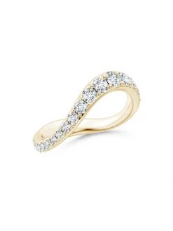 Natori Shangri-La: Brushstroke 14K Gold & Diamond Full Eternity Stacking Ring -Hot Sale Natori Store unnamed file 205