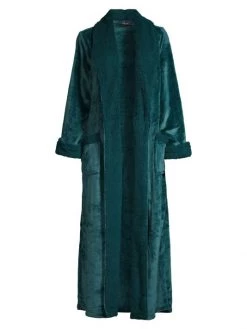 Natori Faux-Shearling Sherpa Robe Bone