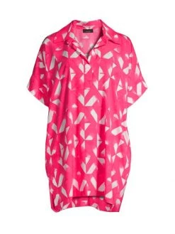 Natori Sumi Geometric Nightshirt Watermelon -Hot Sale Natori Store unnamed file 226