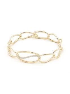 Natori Shangri-La 14K Yellow Gold & Diamond Yin-Yang Chain Bracelet -Hot Sale Natori Store unnamed file 229
