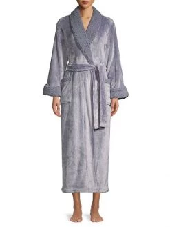 Natori Faux-Shearling Sherpa Robe Bone -Hot Sale Natori Store unnamed file 23