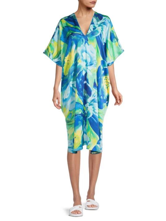 Natori Botan Short Caftan 4 Natori Botan Short Caftan - Image 2