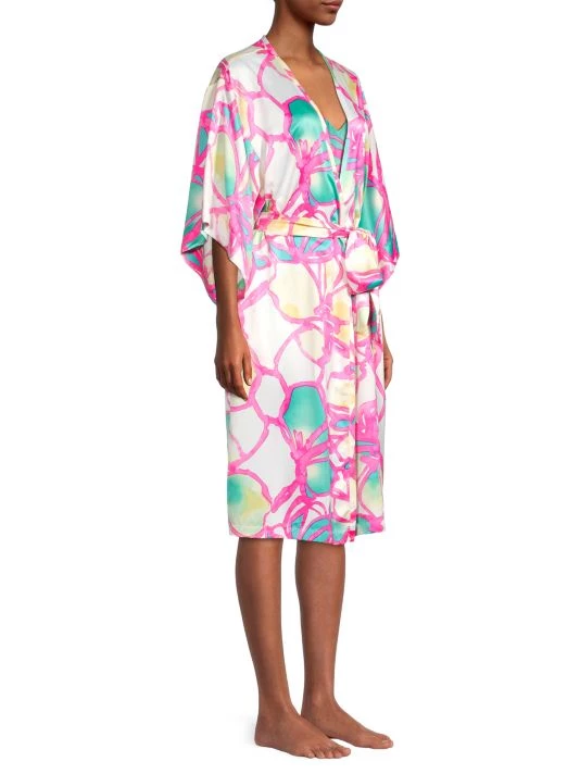 Natori Taisho Floral Robe 6 Natori Taisho Floral Robe - Image 4