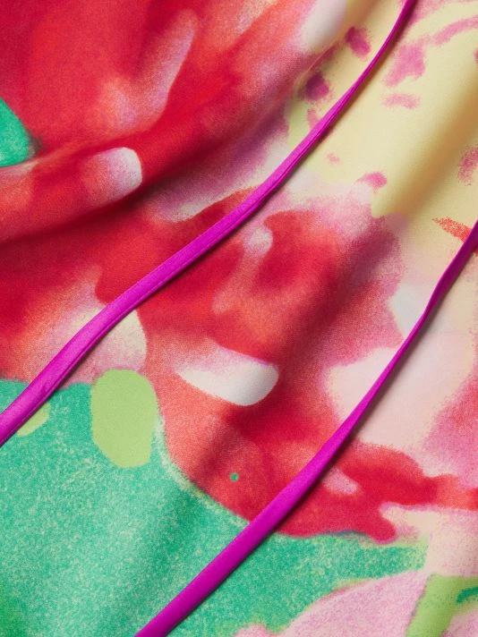 Natori Botan Satin Dress 8 Natori Botan Satin Dress - Image 6