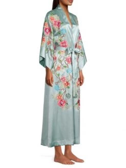 Natori Silk Embroidered Robe -Hot Sale Natori Store unnamed file 281