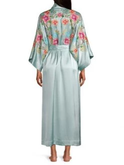 Natori Silk Embroidered Robe -Hot Sale Natori Store unnamed file 282
