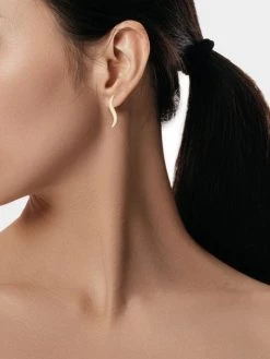 Natori Shangri-La 14K Yellow Gold Brushstroke Drop Earrings -Hot Sale Natori Store unnamed file 292