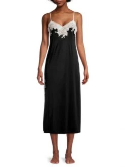 Natori Contrast Lace-Trim Nightdress -Hot Sale Natori Store unnamed file 295