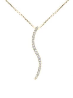 Natori Shangri-La 14K Yellow Gold & Diamond Medium Brushstroke Pendant Necklace -Hot Sale Natori Store unnamed file 307