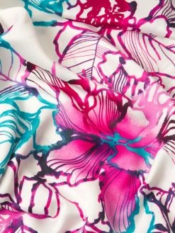 Natori Floral Satin Caftan -Hot Sale Natori Store unnamed file 344