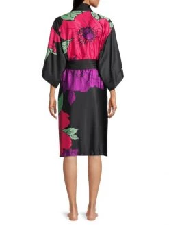 Natori Exotica Floral-Print Charmeuse Robe 12 Natori Exotica Floral-Print Charmeuse Robe -Hot Sale Natori Store unnamed file 362