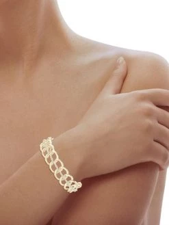 Natori Shangri-La 14K Gold & Diamond Curb Chain Bracelet -Hot Sale Natori Store unnamed file 367