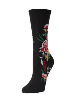 Natori Midnight Garden Crew Socks
