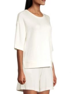 Natori Fuji Short-Sleeve Shirt -Hot Sale Natori Store unnamed file 382