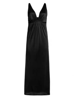 Natori Enchant Satin Nightdress Black Ivory -Hot Sale Natori Store unnamed file 396