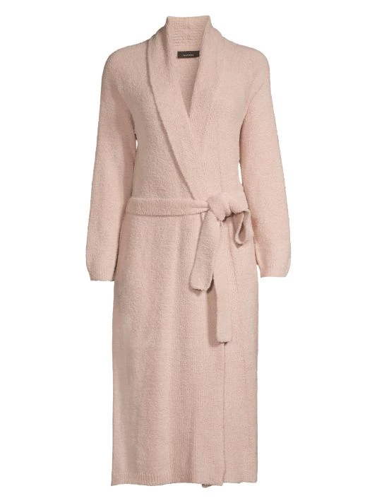 Natori Serenity Knit Long Robe Windy Blue 3 Natori Serenity Knit Long Robe Windy Blue