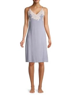 Natori Luxe Shangri-La Chemise Grey -Hot Sale Natori Store unnamed file 413