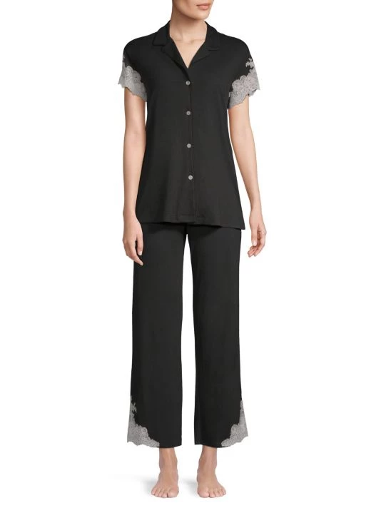 Natori 2-PieceLux Shangrila Pajama Set 5 Natori 2-PieceLux Shangrila Pajama Set - Image 3