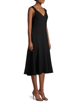 Natori Solid Knot-Strap Crepe Dress -Hot Sale Natori Store unnamed file 444