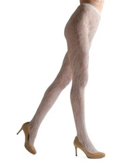 Natori Cut-Out Lace Net Tights Black -Hot Sale Natori Store unnamed file 449