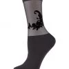 Natori Feather Embroidered Sheer Socks -Hot Sale Natori Store unnamed file 532