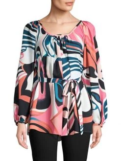 Natori Papillon Peasant Blouse -Hot Sale Natori Store unnamed file 557