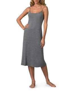 Natori Solid Gown Heather Grey -Hot Sale Natori Store unnamed file 58