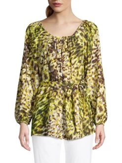 Natori Ombre Animal-Print Tie Top -Hot Sale Natori Store unnamed file 588