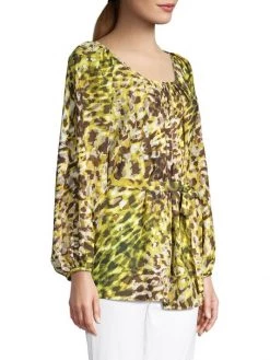 Natori Ombre Animal-Print Tie Top -Hot Sale Natori Store unnamed file 589
