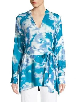 Natori Watercolor Mandarin Tunic -Hot Sale Natori Store unnamed file 632