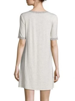 Natori Feathers Essential Sleepshirt Black -Hot Sale Natori Store unnamed file 70