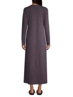 Natori Rib-Knit Lounge V-Neck Dress -Hot Sale Natori Store unnamed file 722