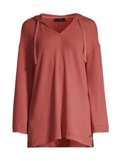 Natori Fuji Rib-Knit Hoodie