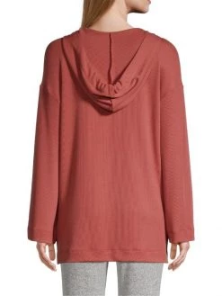 Natori Fuji Rib-Knit Hoodie -Hot Sale Natori Store unnamed file 728