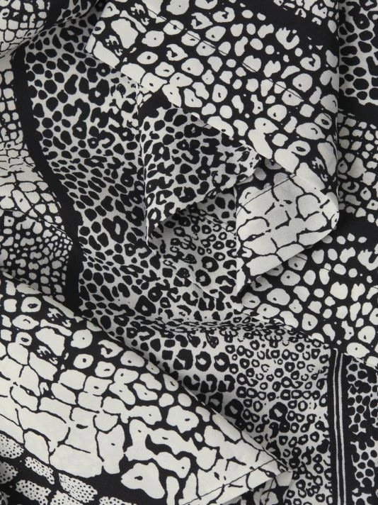 Natori Satin Animal Print Pajama Set 8 Natori Satin Animal Print Pajama Set - Image 6