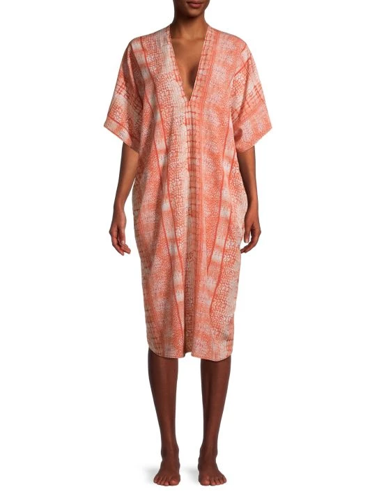 Natori Panther Caftan Cover-Up 4 Natori Panther Caftan Cover-Up - Image 2