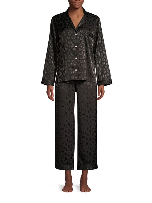Natori Decadance Pajamas Black 4 Natori Decadance Pajamas Black - Image 2