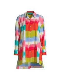 Natori Painterly Tunic Shirt
