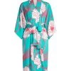 Natori Graphic Floral Robe