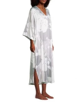 Natori Oversized Floral Satin Nightgown -Hot Sale Natori Store unnamed file 837