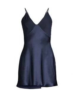 Natori Essentials Satin Chemise Midnight Navy -Hot Sale Natori Store unnamed file 872
