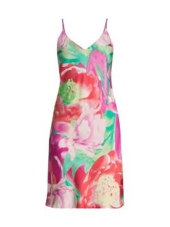 Natori Satin Slip Dress