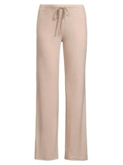 Natori Wide-Leg Pajama Pants Sandstone -Hot Sale Natori Store unnamed file 98